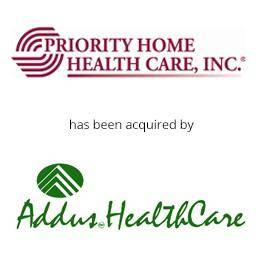 Priority Home Health Care has been acquired by Addus Healthcare